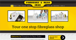 Desktop Screenshot of fibreglass-resin-sales.com.au